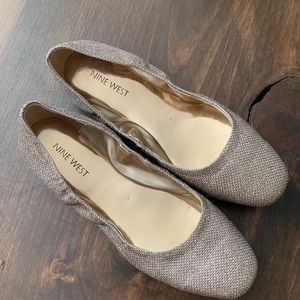 Nine West ballerina flats Size 7